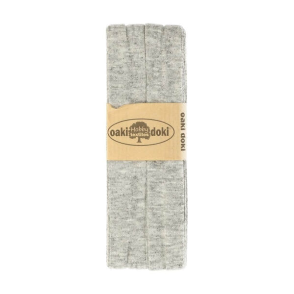 1.50EUR/ m - 3m Schrägband Jersey - 20 mm - Grautöne , Schwarz – Bild 9