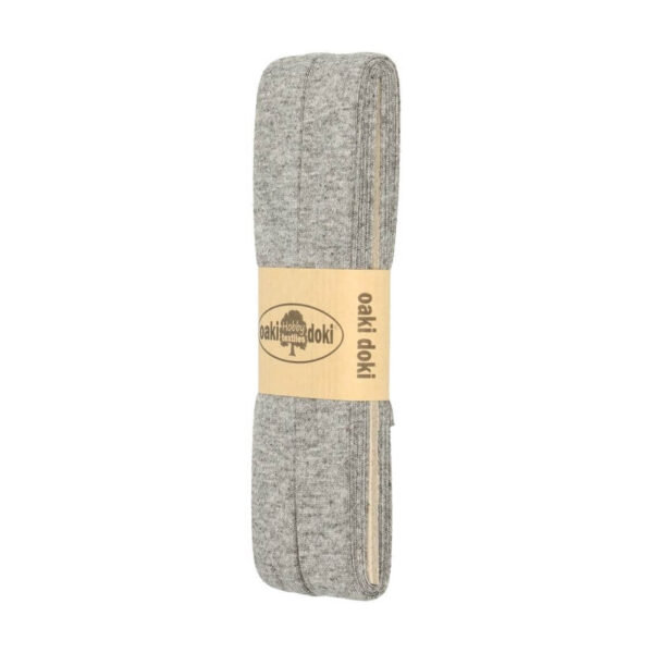 1.50EUR/ m - 3m Schrägband Jersey - 20 mm - Grautöne , Schwarz – Bild 10
