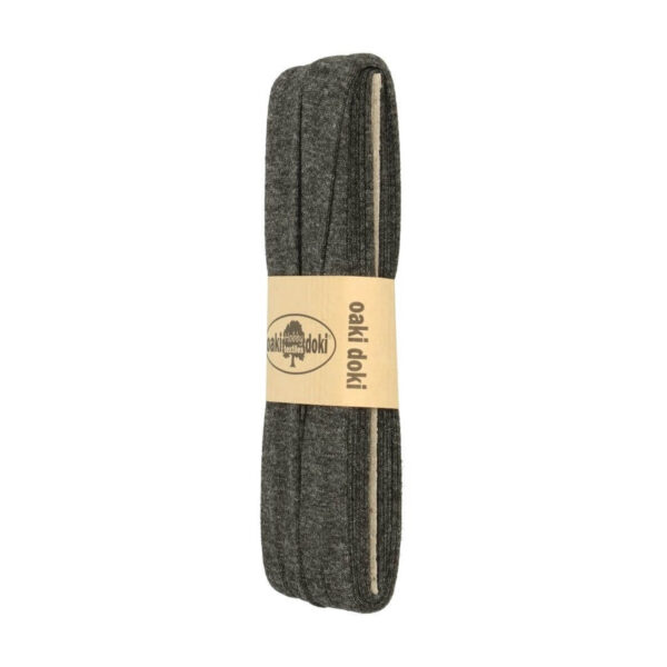 1.50EUR/ m - 3m Schrägband Jersey - 20 mm - Grautöne , Schwarz – Bild 11