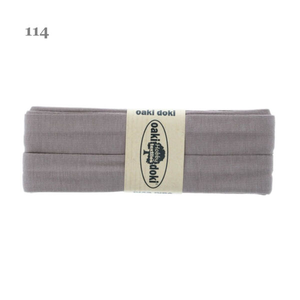 1.50EUR/ m - 3m Schrägband Jersey - 20 mm - Brauntöne – Bild 5