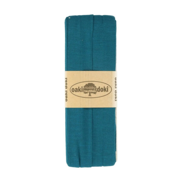 1.50EUR/ m - 3m Schrägband Jersey - 20 mm - dunkle Blautöne – Bild 4