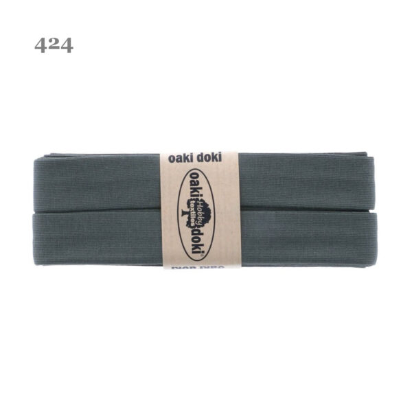 1.50EUR/ m - 3m Schrägband Jersey - 20 mm - Grüntöne – Bild 10