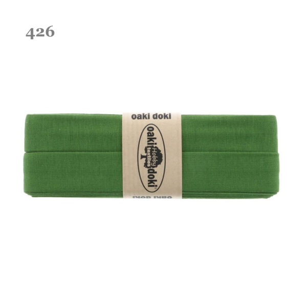 1.50EUR/ m - 3m Schrägband Jersey - 20 mm - Grüntöne – Bild 11