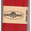 1.50EUR/ m - 3m Schrägband Jersey - 20 mm - dunkle Rottöne