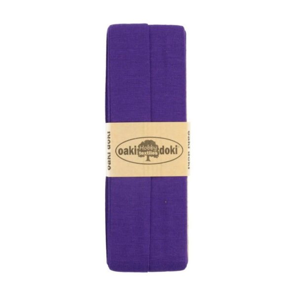 1.50EUR/ m - 3m Schrägband Jersey - 20 mm - dunkle Blautöne – Bild 8