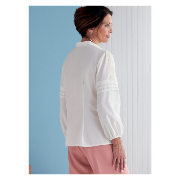Butterick Schnittmuster - B6816 -  sportliche Bluse mit Stehkragen – Bild 10