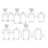 Butterick Schnittmuster - B6797 - Bluse, Damenshirt – Bild 9