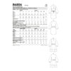 Butterick Schnittmuster - B6806 - schlichte Kleid ohne Kragen – Bild 8