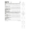 Butterick Schnittmuster - B6816 -  sportliche Bluse mit Stehkragen – Bild 11