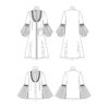 Vogue Schnittmuster V1904 - Bluse mit Trompetenärmel – Bild 8