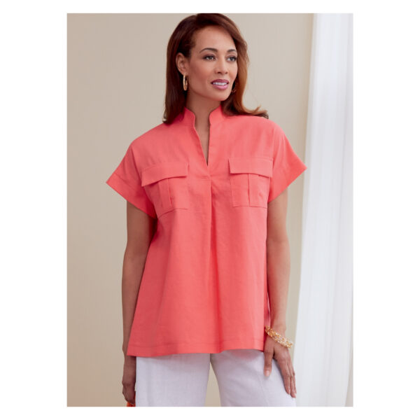 Butterick Schnittmuster - B6768 - schlichte  Sommerbluse – Bild 2