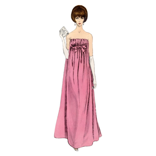 Vogue Schnittmuster - Vintage - V1885 - Kleid, Sommerkleid ca. 1966 – Bild 2