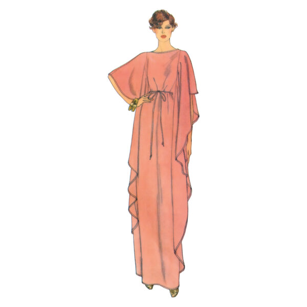 Vogue Schnittmuster V1886 - Kleid, Überwurf – Bild 2