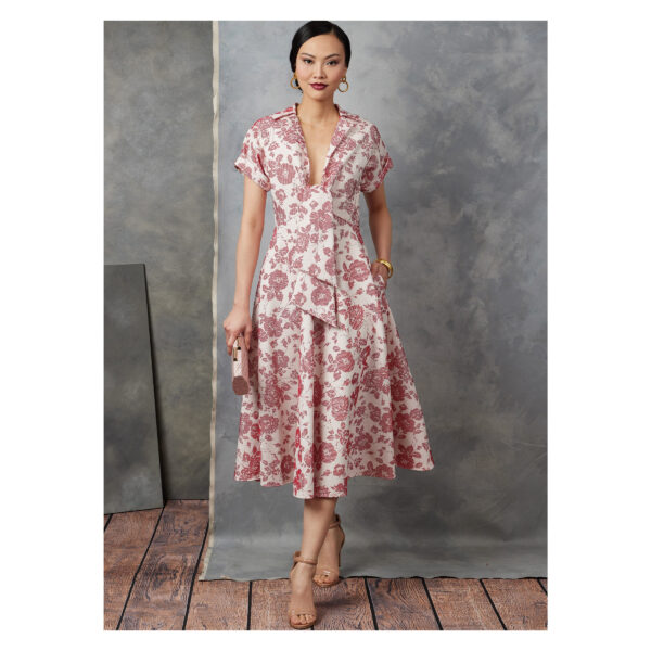 Vogue Schnittmuster V1898 - elegantes Sommerkleid – Bild 2