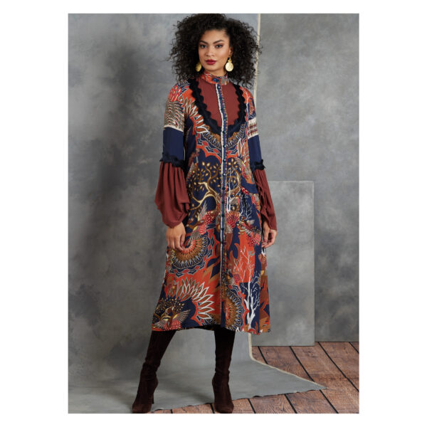 Vogue Schnittmuster V1904 - Bluse mit Trompetenärmel – Bild 2