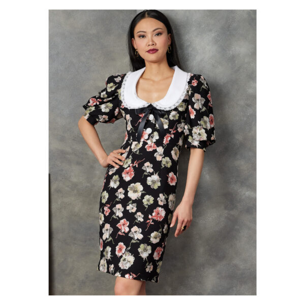Vogue Schnittmuster - Vintage - V1905 - Etuikleid mit großem Bubikragen – Bild 2