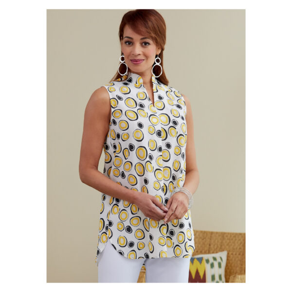 Butterick Schnittmuster - B6768 - schlichte  Sommerbluse – Bild 3