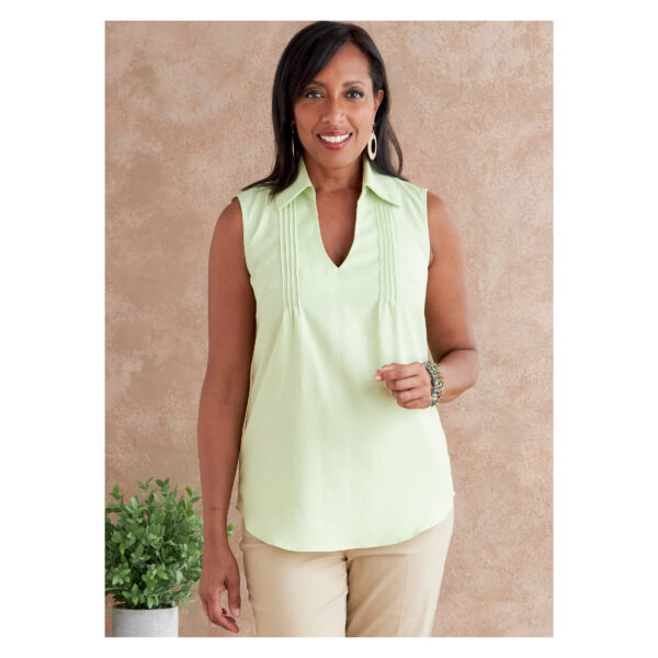 Butterick Schnittmuster - B6801 - schlichte Sommerbluse – Bild 3