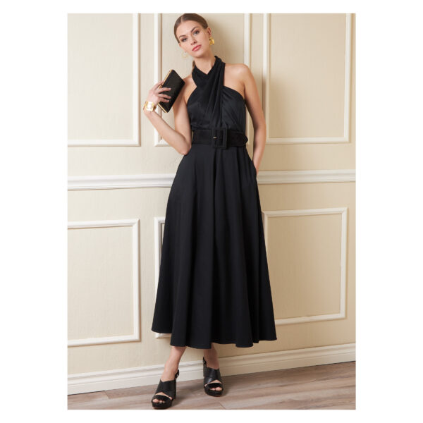 Vogue Schnittmuster V1883 - Kleid, Sommerkleid schulterfrei – Bild 3