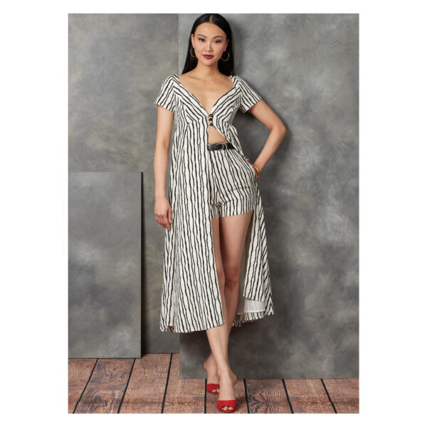 Vogue Schnittmuster V1901 - Bluse, Kleid und Hose – Bild 3