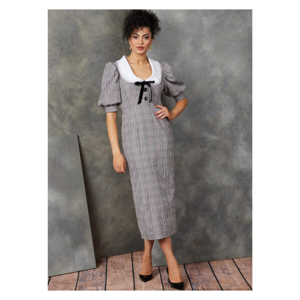 Vogue Schnittmuster - Vintage - V1905 - Etuikleid mit großem Bubikragen – Bild 3
