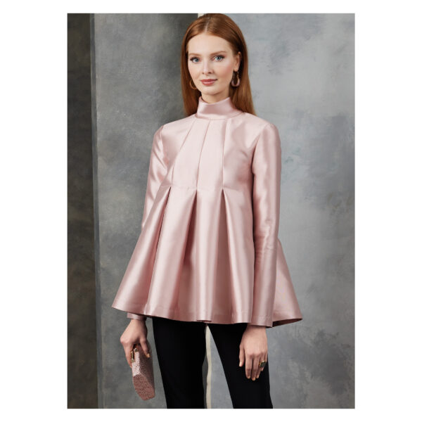 Vogue Schnittmuster V1909 - Bluse mit üppiger Weite – Bild 3