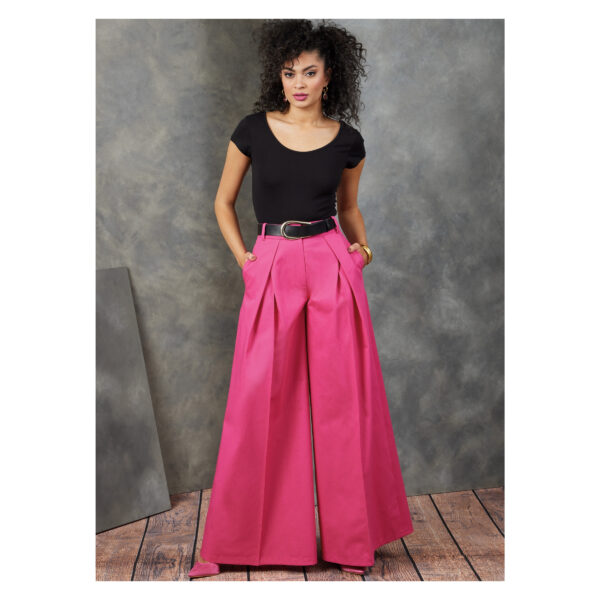 Vogue Schnittmuster - V1910 - Hosenrock, Damenhose – Bild 3