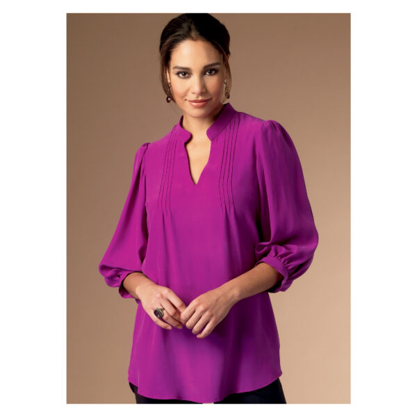 Butterick Schnittmuster - B6801 - schlichte Sommerbluse – Bild 4