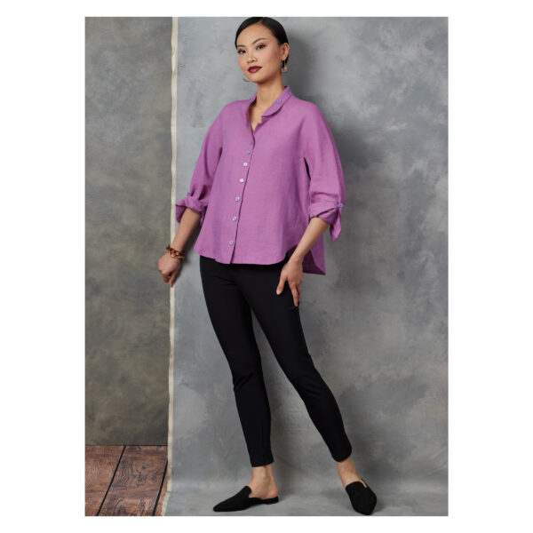 Vogue Schnittmuster V1899 - sportliche Hemdbluse – Bild 4