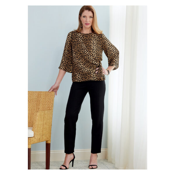 Butterick Schnittmuster - B6765 -  raffiniert gestaltete Damenbluse – Bild 5