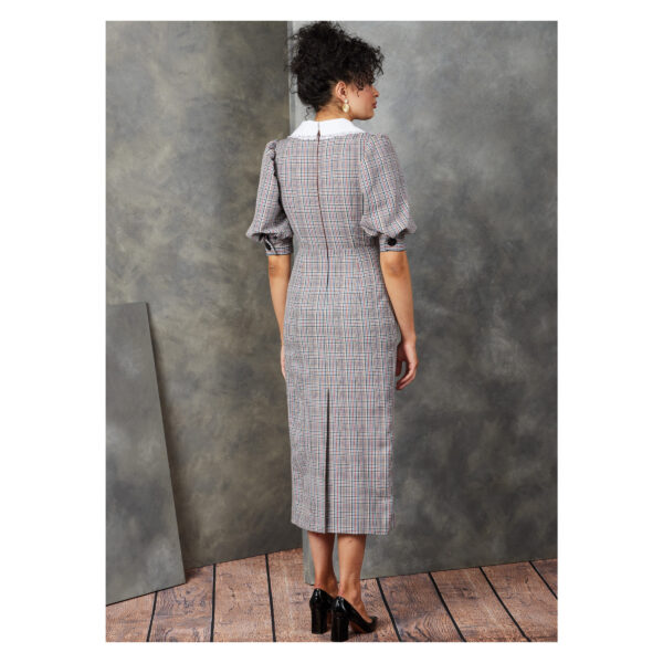 Vogue Schnittmuster - Vintage - V1905 - Etuikleid mit großem Bubikragen – Bild 5