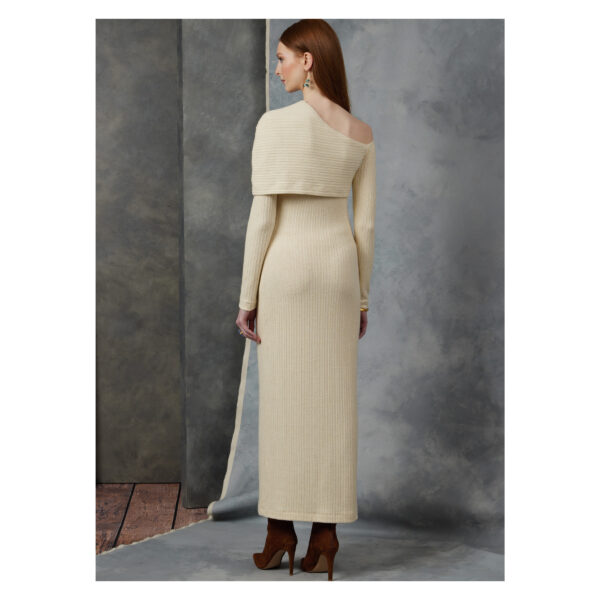 Vogue Schnittmuster - Vintage - V1906 - körperbetonendes Strickkleid – Bild 5