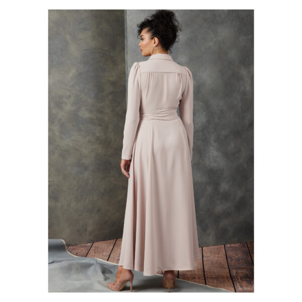 Vogue Schnittmuster V1908 - Kleid mit Sattel und Hemdkragen – Bild 4