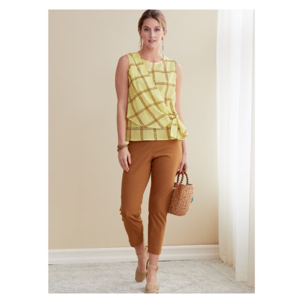 Butterick Schnittmuster - B6765 -  raffiniert gestaltete Damenbluse – Bild 6