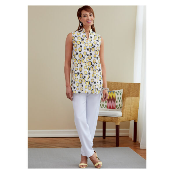 Butterick Schnittmuster - B6768 - schlichte  Sommerbluse – Bild 6