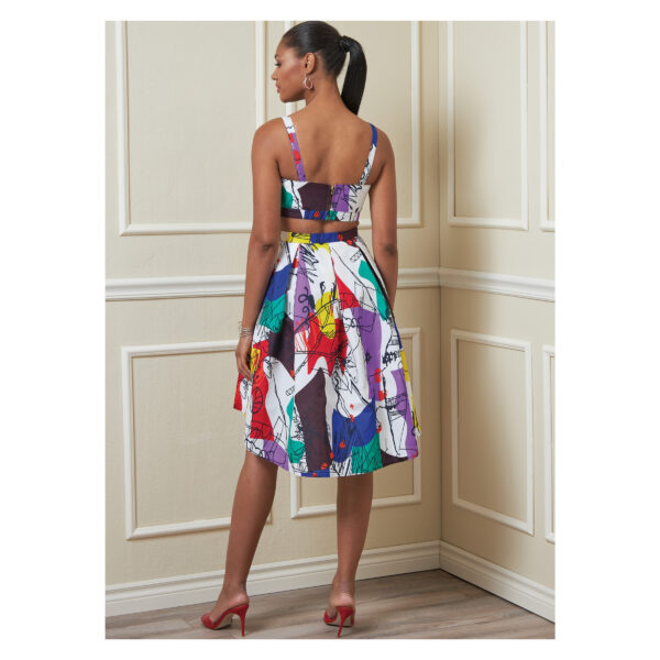 Vogue Schnittmuster V1893 - Top mit Hose oder Rock – Bild 6
