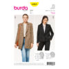 Burda Style Schnittmuster - Mantel und Jacke - Blazer - 6463
