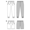 Burda Style Schnittmuster - Hose - Jogginghose und Bermudas - 6719 – Bild 5