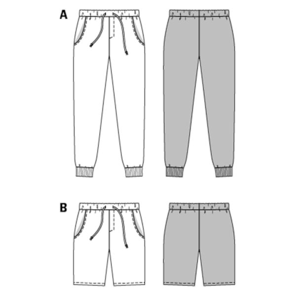 Burda Style Schnittmuster - Hose - Jogginghose und Bermudas - 6719 – Bild 5
