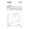 Burda Style Schnittmuster - Rock - Midi und Mini - Nr. 6818 – Bild 4