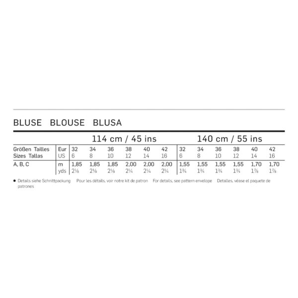 Burda-Young-Schnittmuster - Bluse - 6849 – Bild 7