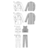 Burda Style Schnittmuster - Herrenanzug - 6871 – Bild 5