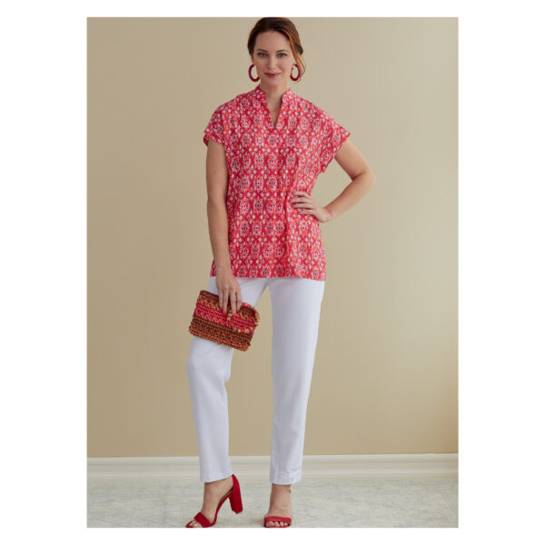 Butterick Schnittmuster - B6768 - schlichte  Sommerbluse – Bild 7