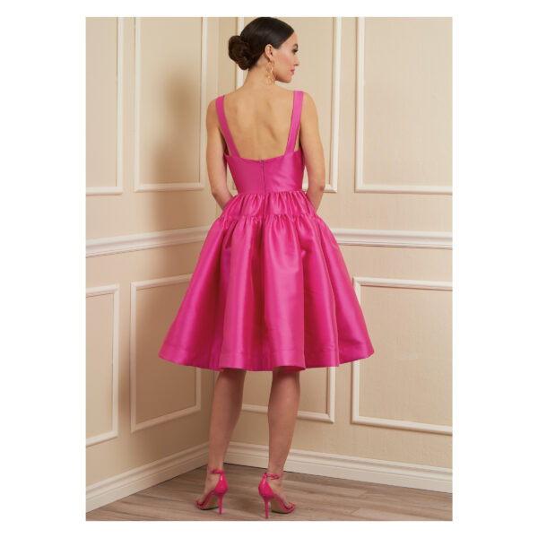 Vogue Schnittmuster V1884 - Kleid, Sommerkleid mit weitem Rock – Bild 7