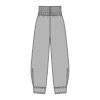 Burda Schnittmuster - Hose - Schlupfhosen - bequemer Bund - Nr. 7400 – Bild 5