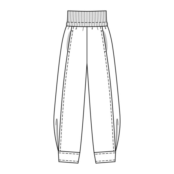 Burda Schnittmuster - Hose - Schlupfhosen - bequemer Bund - Nr. 7400 – Bild 6