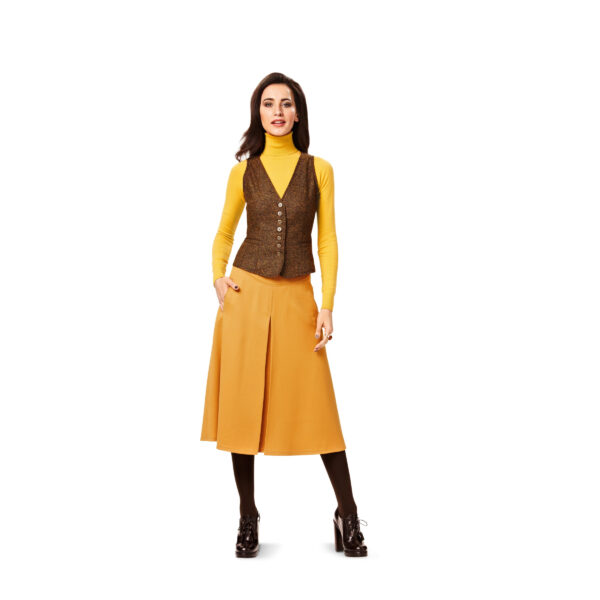 Burda Schnittmuster - Weste - Gilet - Damenweste - Nr. 7769 – Bild 3