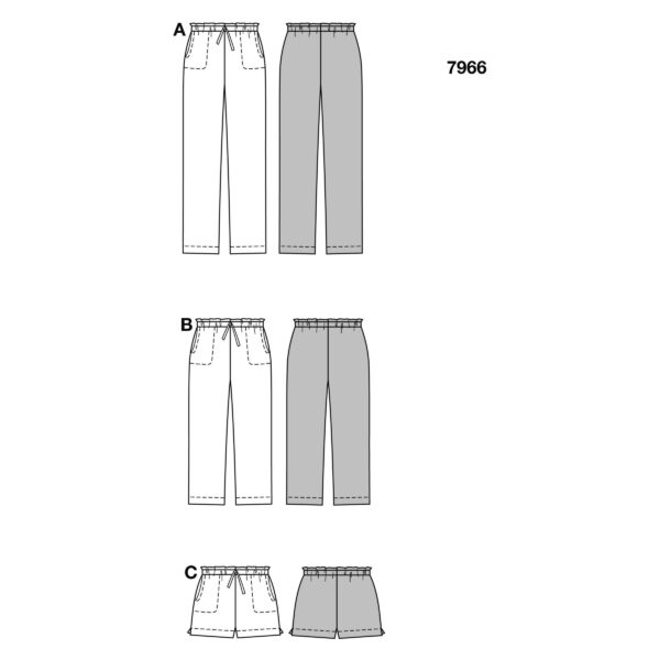 Burda Style - Schnittmuster - Hose - 7966 – Bild 6