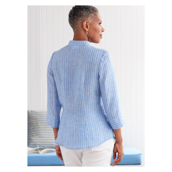 Butterick Schnittmuster - B6816 -  sportliche Bluse mit Stehkragen – Bild 8