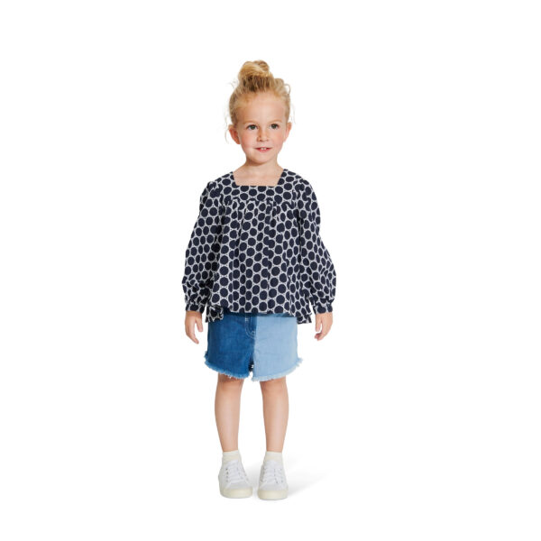 Burda Kids Schnittmuster Nr. 9249 - Kleid und Bluse - eckiger Ausschnitt – Bild 5